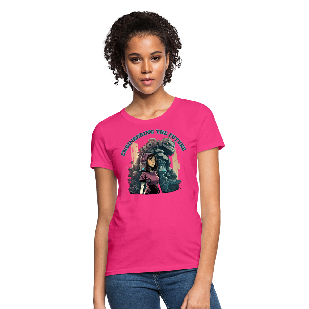 Engineering the Future - Women's T-Shirt - fuchsia