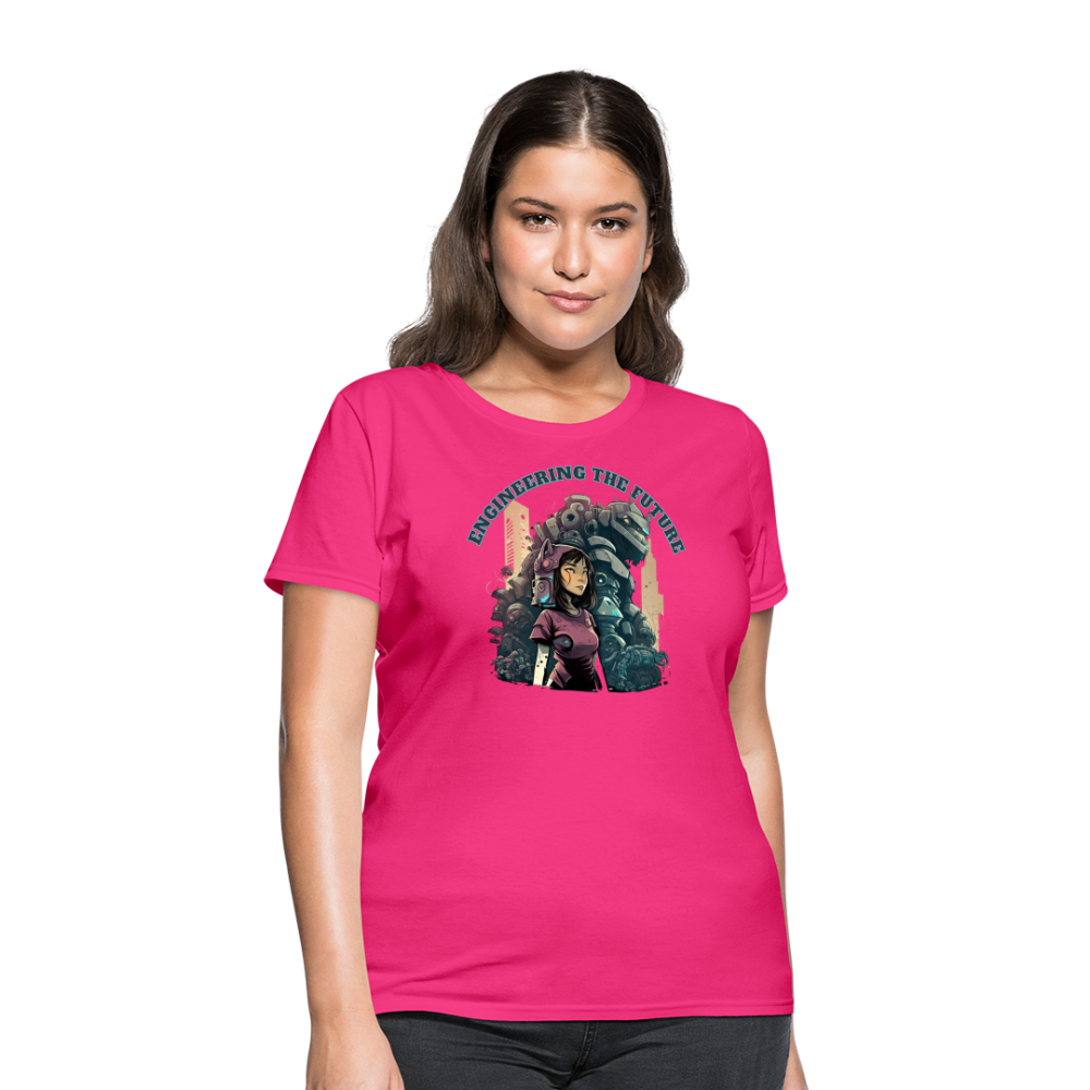 Engineering the Future - Women's T-Shirt - fuchsia