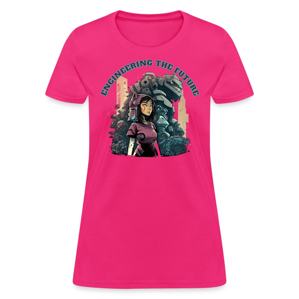 Engineering the Future - Women's T-Shirt - fuchsia