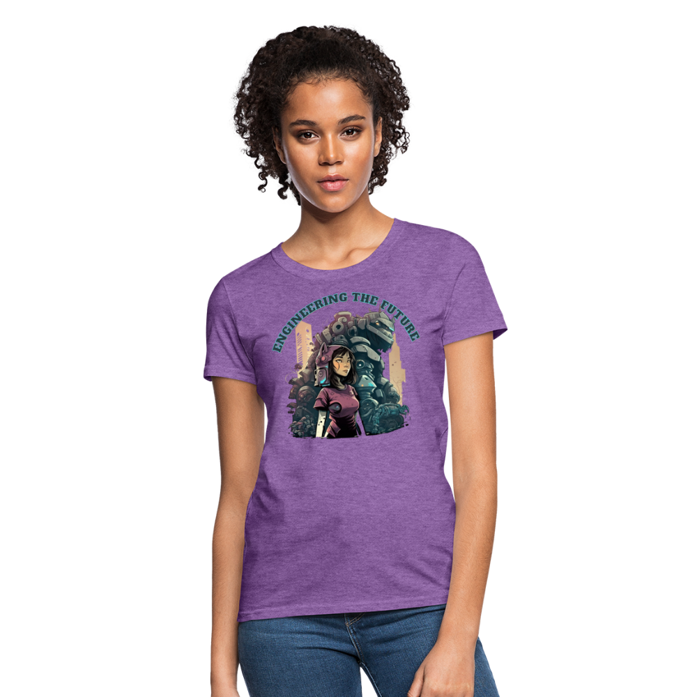 Engineering the Future - Women's T-Shirt - purple heather