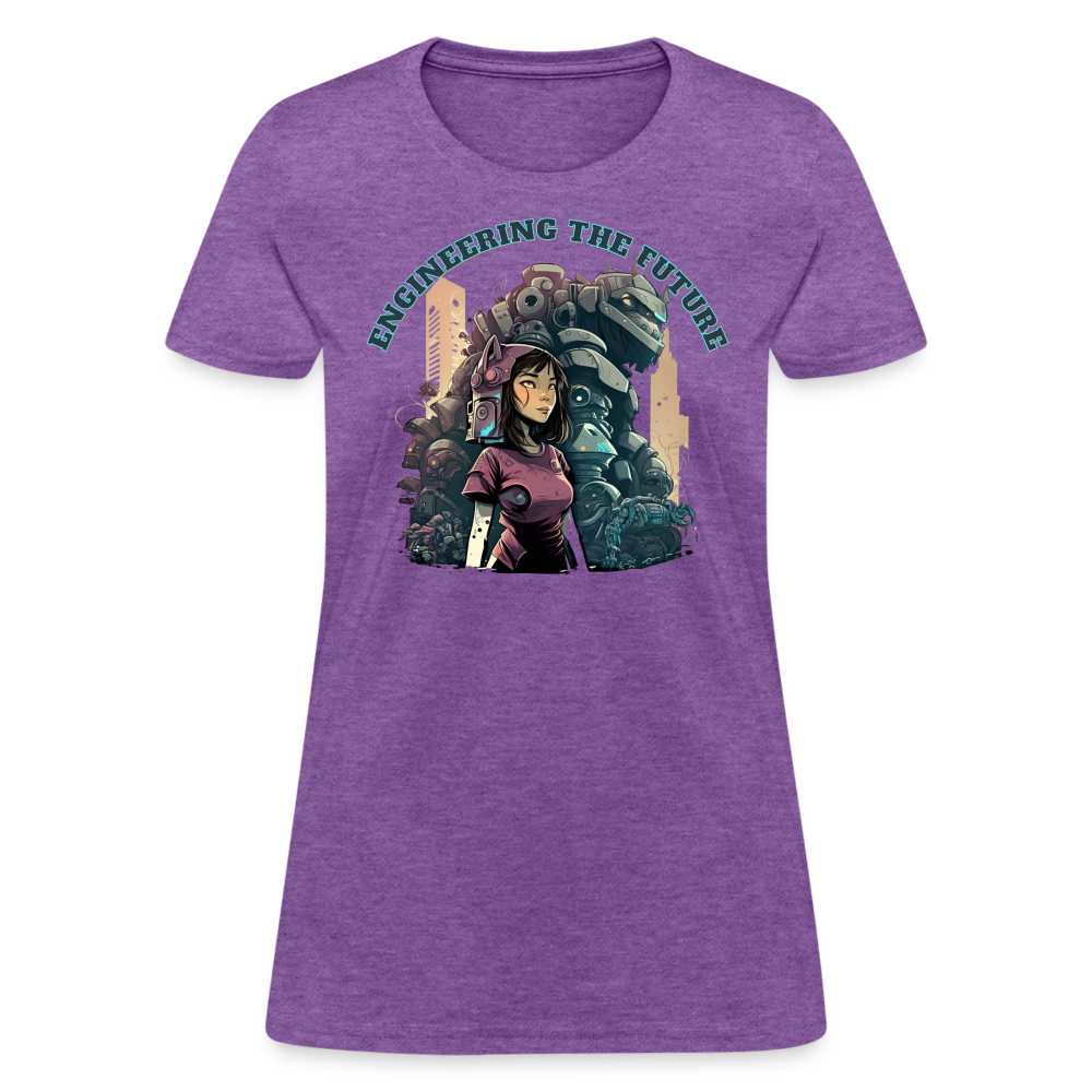 Engineering the Future - Women's T-Shirt - purple heather