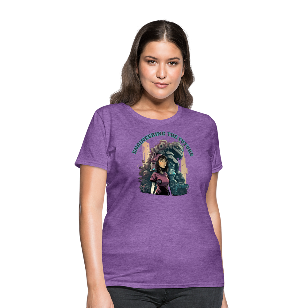 Engineering the Future - Women's T-Shirt - purple heather