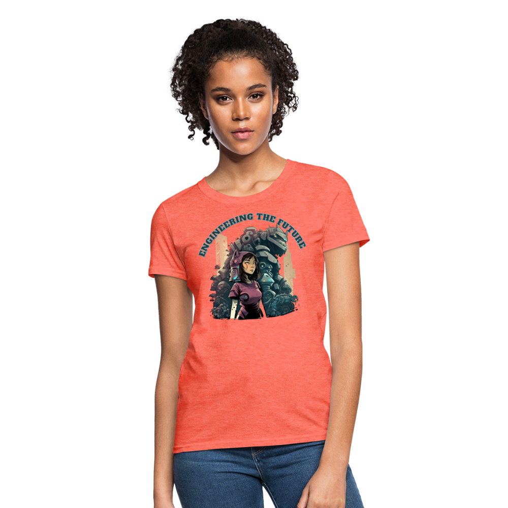 Engineering the Future - Women's T-Shirt - heather coral