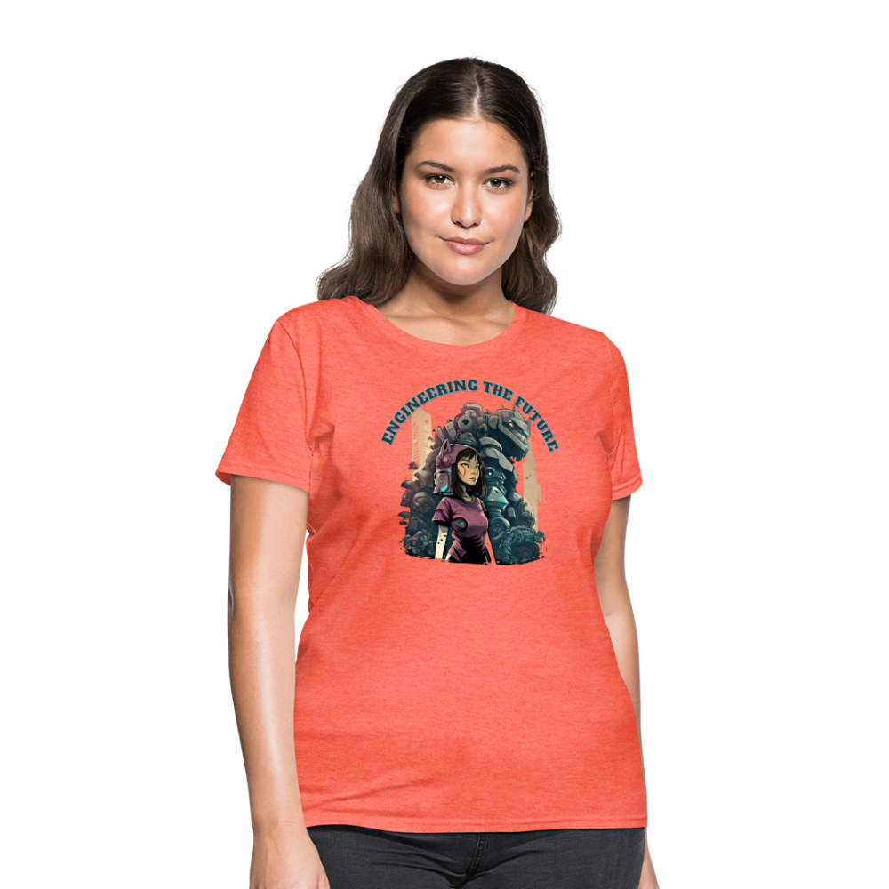 Engineering the Future - Women's T-Shirt - heather coral