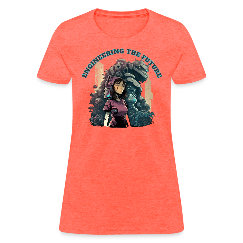 Engineering the Future - Women's T-Shirt - heather coral