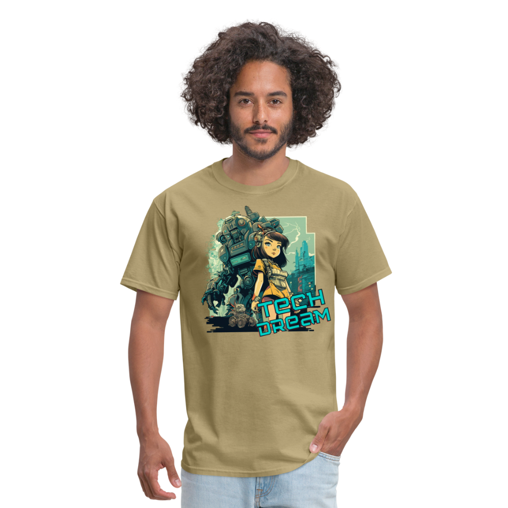 Tech Dream - Unisex Classic T-Shirt - khaki