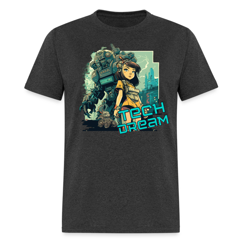 Tech Dream - Unisex Classic T-Shirt - heather black