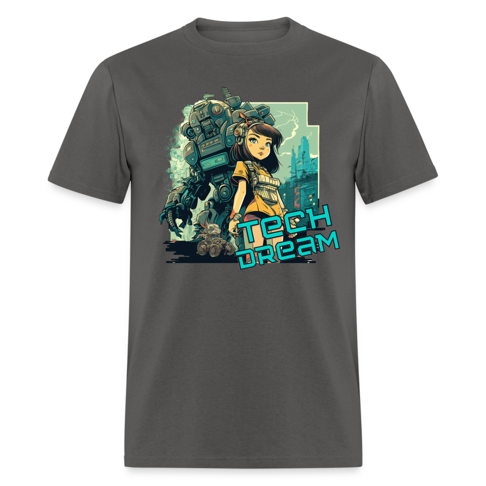 Tech Dream - Unisex Classic T-Shirt - charcoal