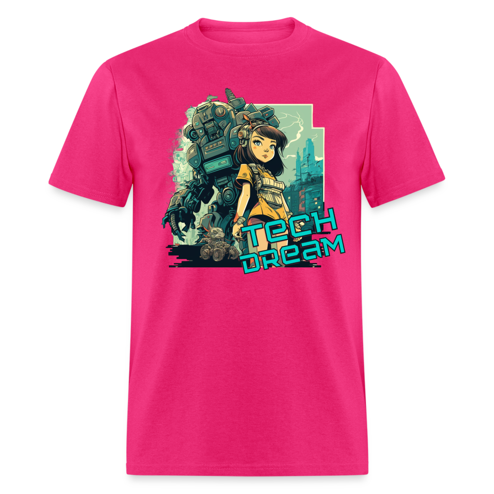 Tech Dream - Unisex Classic T-Shirt - fuchsia