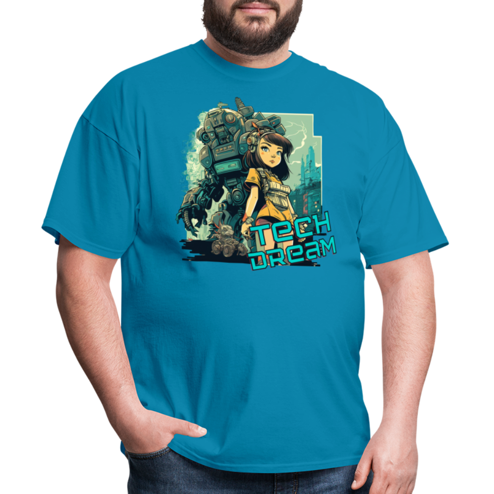 Tech Dream - Unisex Classic T-Shirt - turquoise