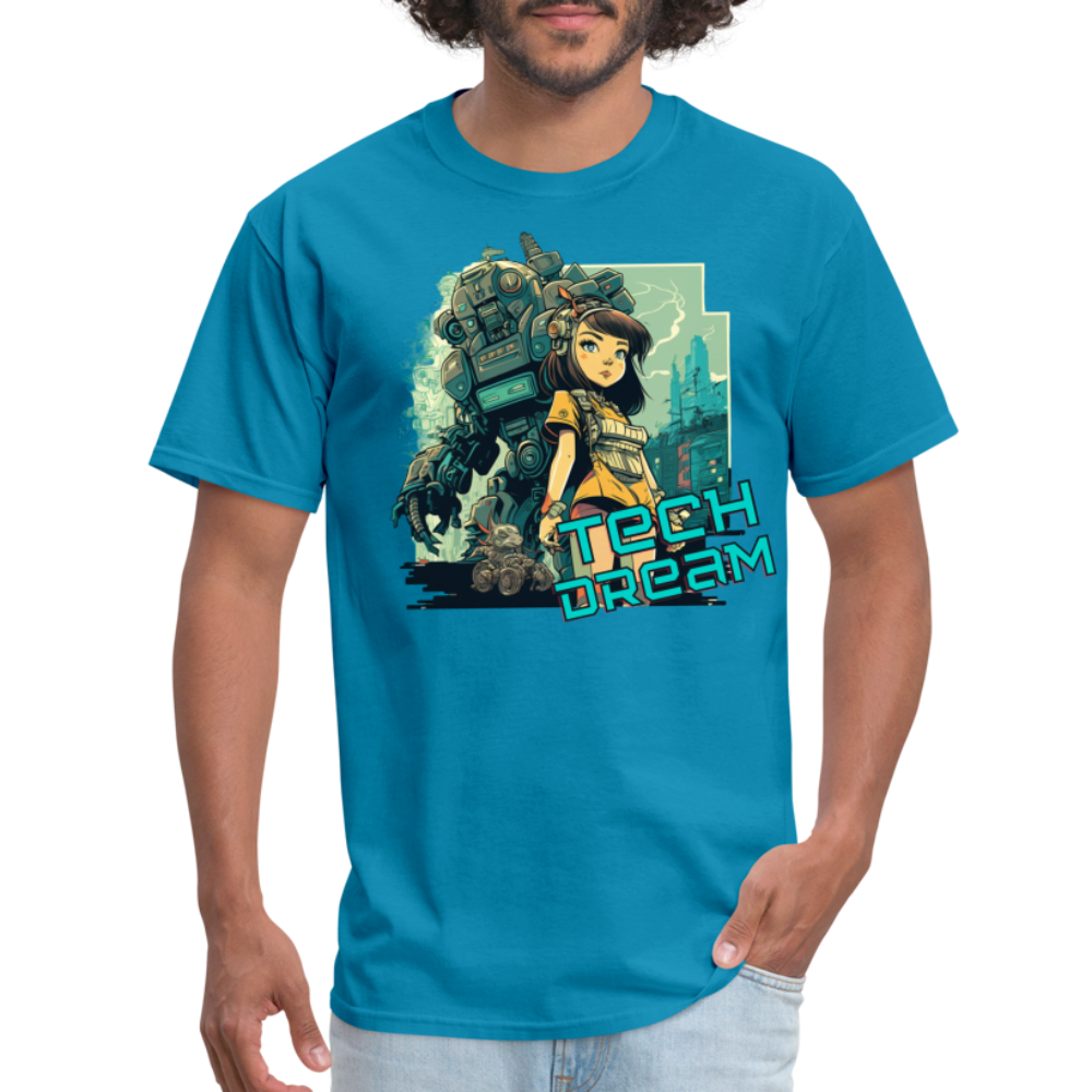 Tech Dream - Unisex Classic T-Shirt - turquoise