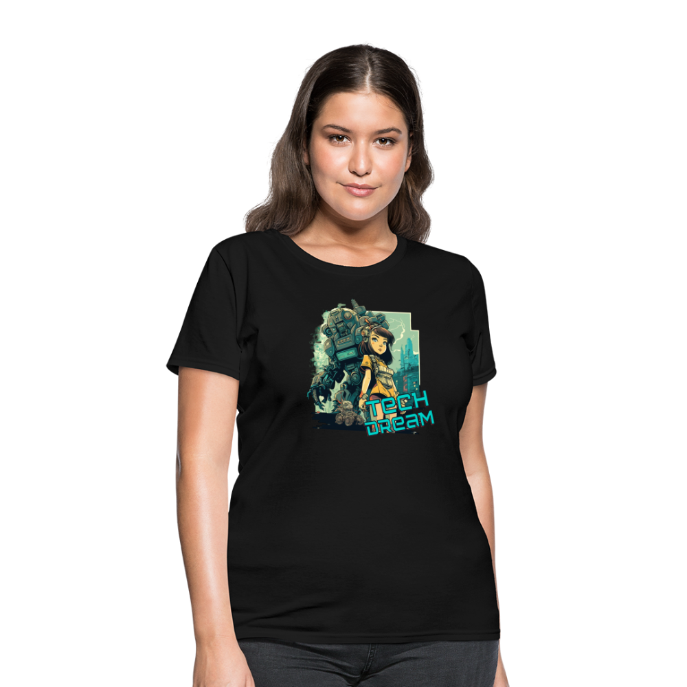 Tech Dream - Women's T-Shirt - black