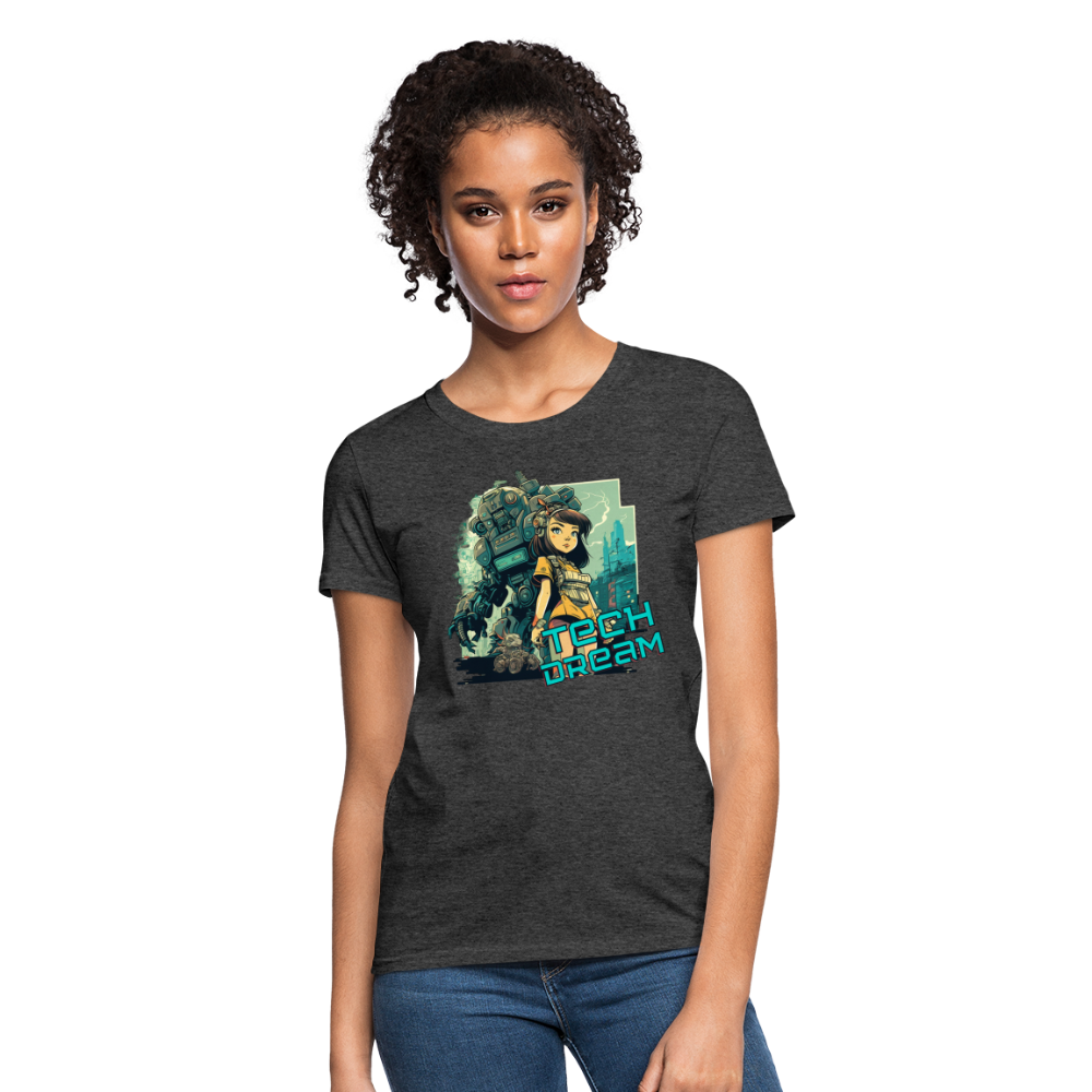 Tech Dream - Women's T-Shirt - heather black