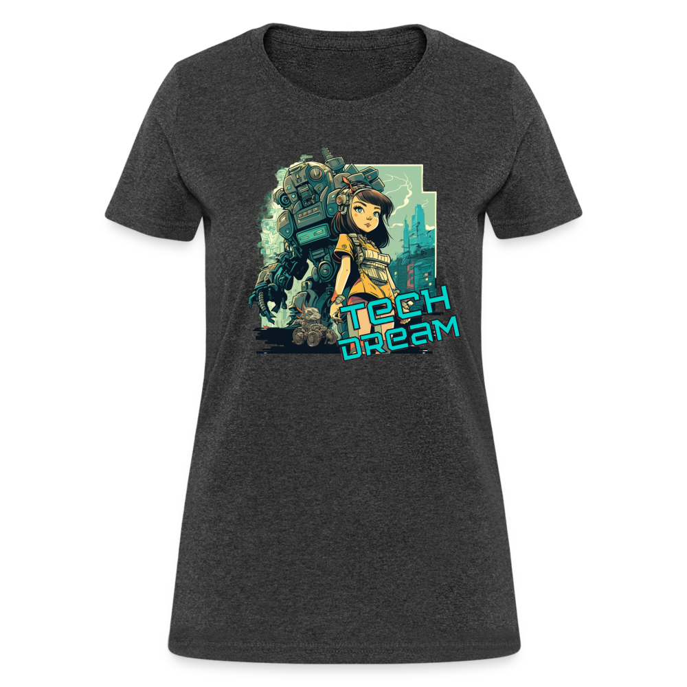 Tech Dream - Women's T-Shirt - heather black