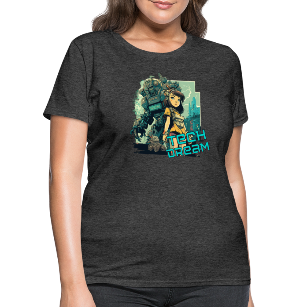 Tech Dream - Women's T-Shirt - heather black