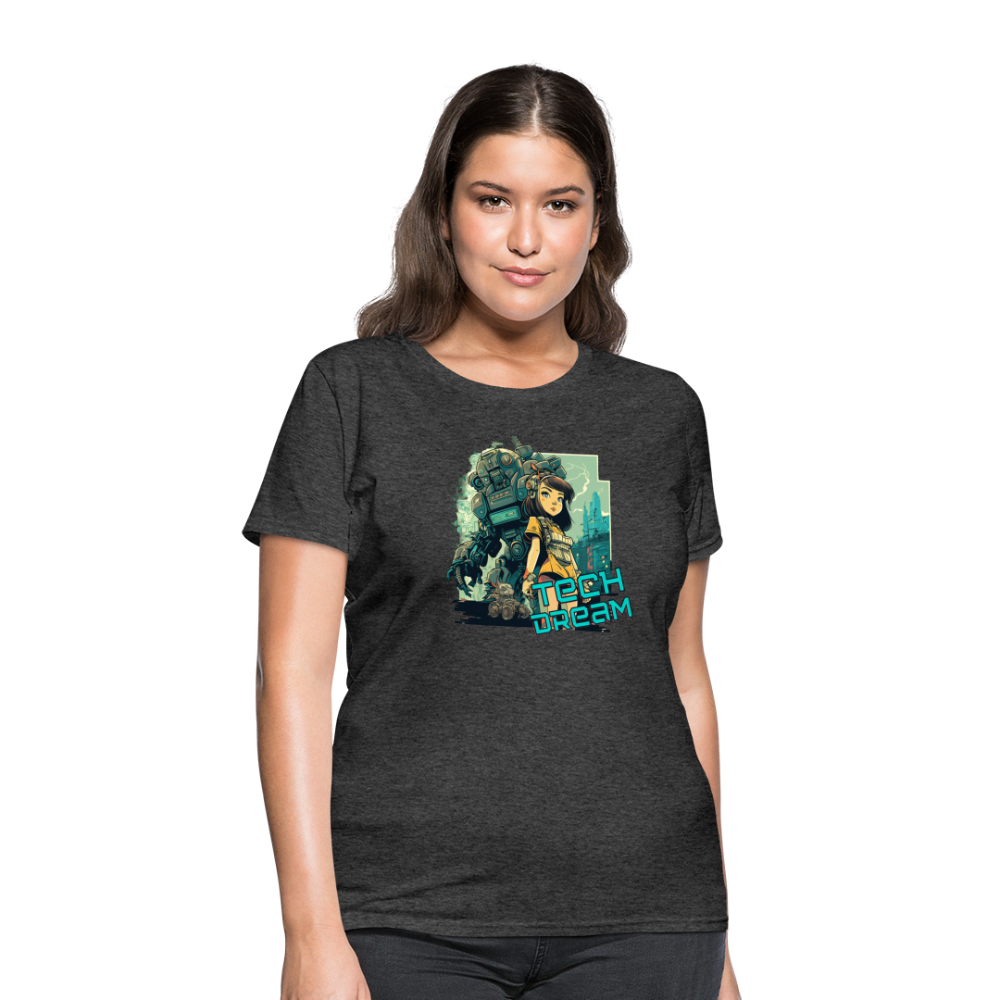 Tech Dream - Women's T-Shirt - heather black