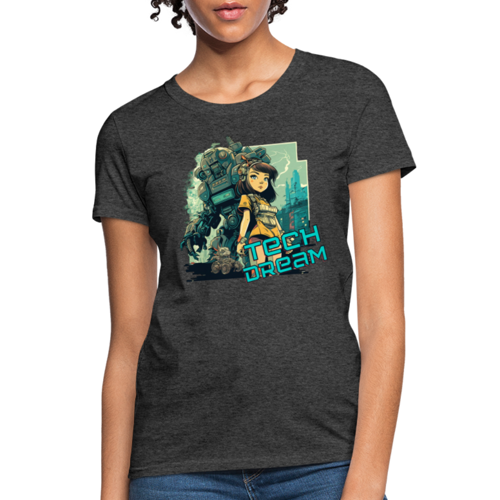 Tech Dream - Women's T-Shirt - heather black