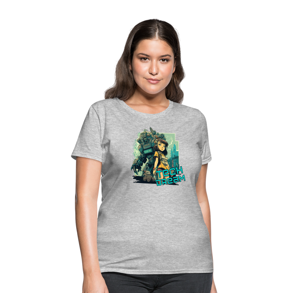 Tech Dream - Women's T-Shirt - heather gray