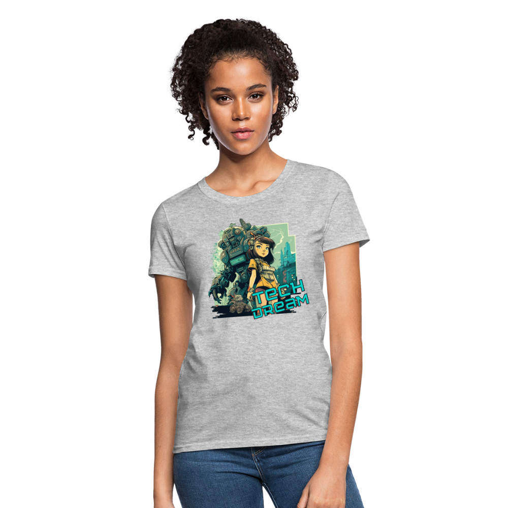 Tech Dream - Women's T-Shirt - heather gray