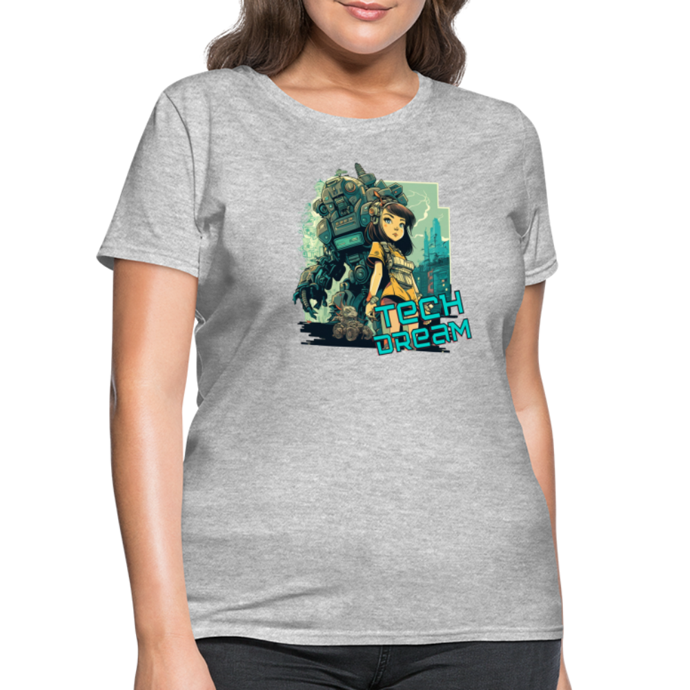 Tech Dream - Women's T-Shirt - heather gray