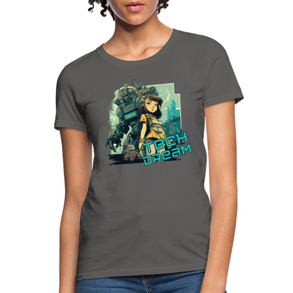 Tech Dream - Women's T-Shirt - charcoal