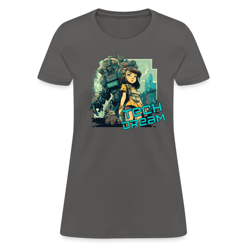 Tech Dream - Women's T-Shirt - charcoal