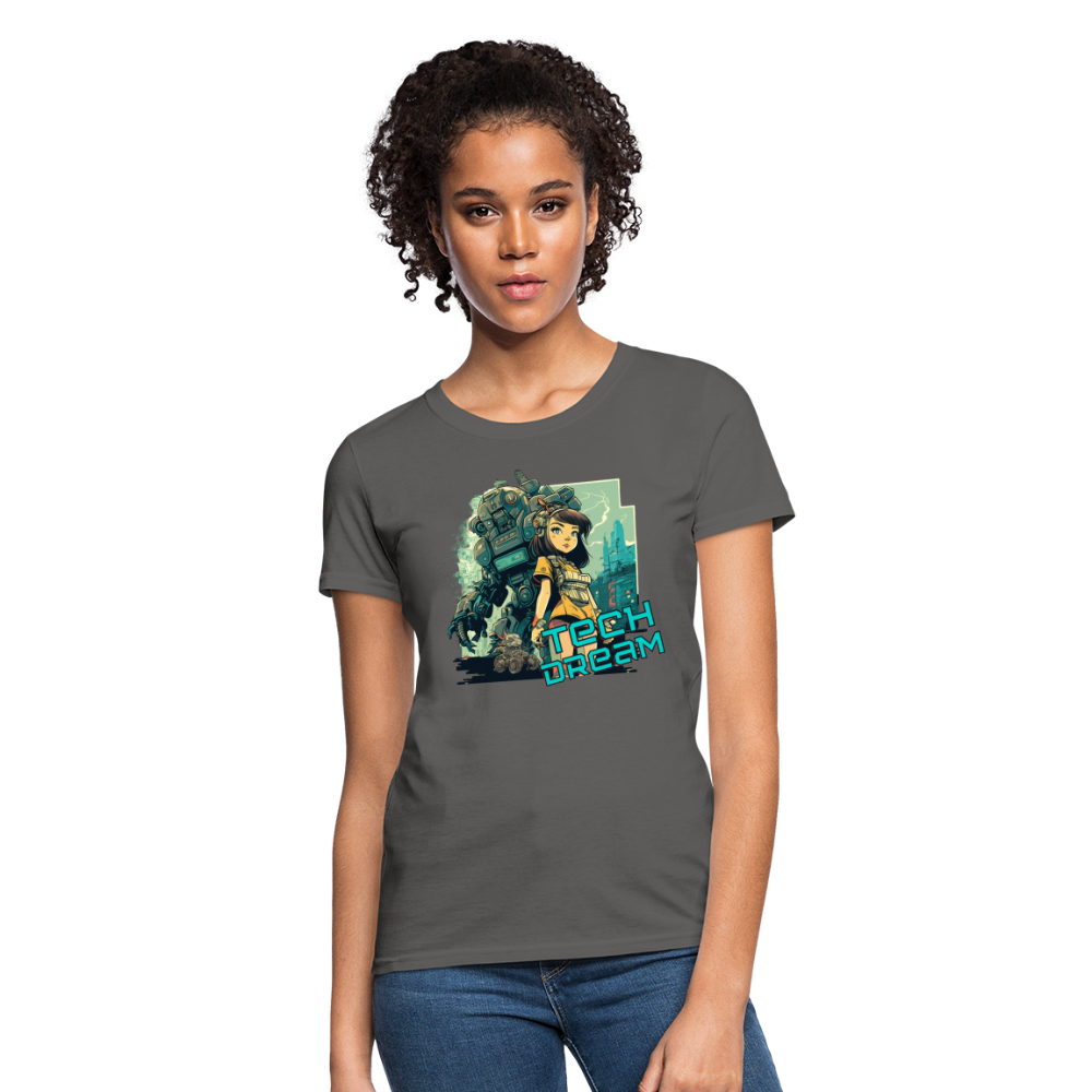 Tech Dream - Women's T-Shirt - charcoal