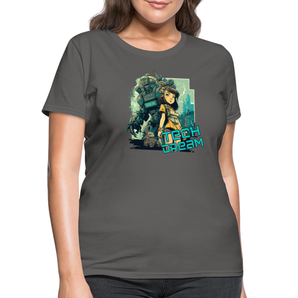 Tech Dream - Women's T-Shirt - charcoal