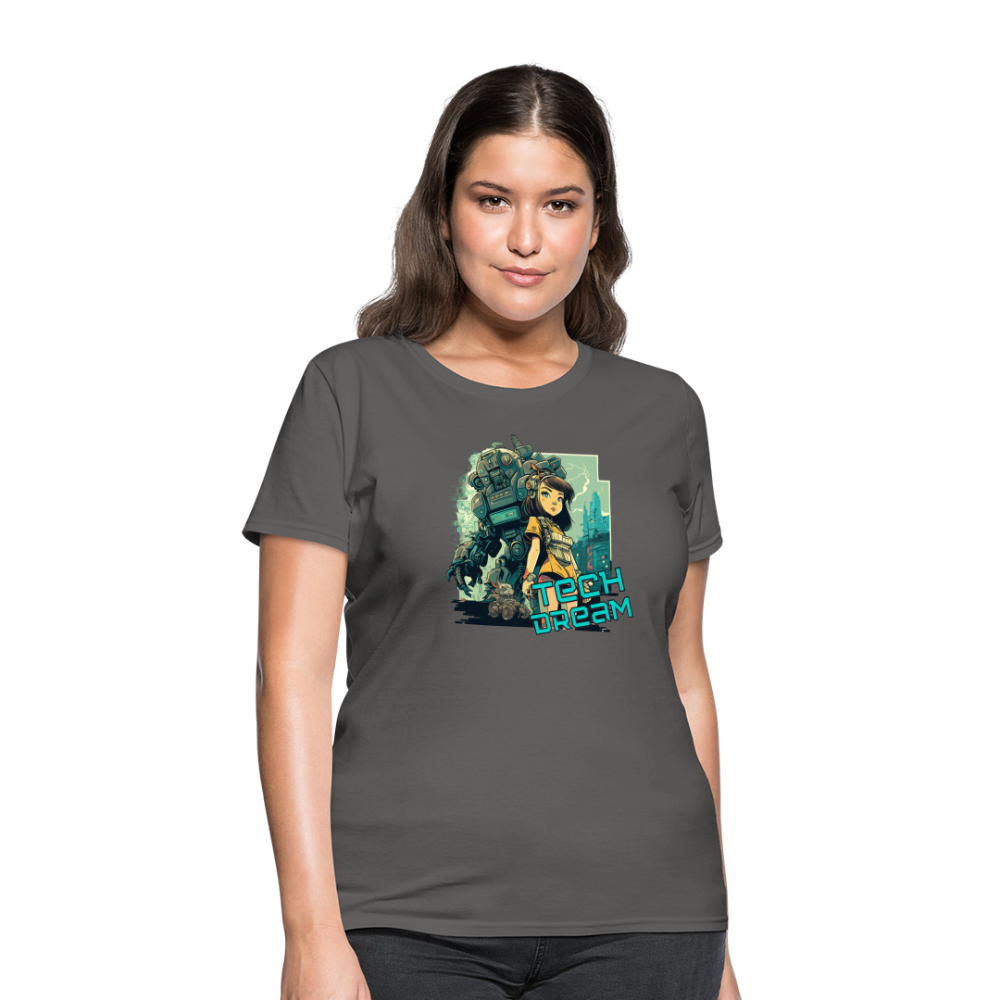 Tech Dream - Women's T-Shirt - charcoal