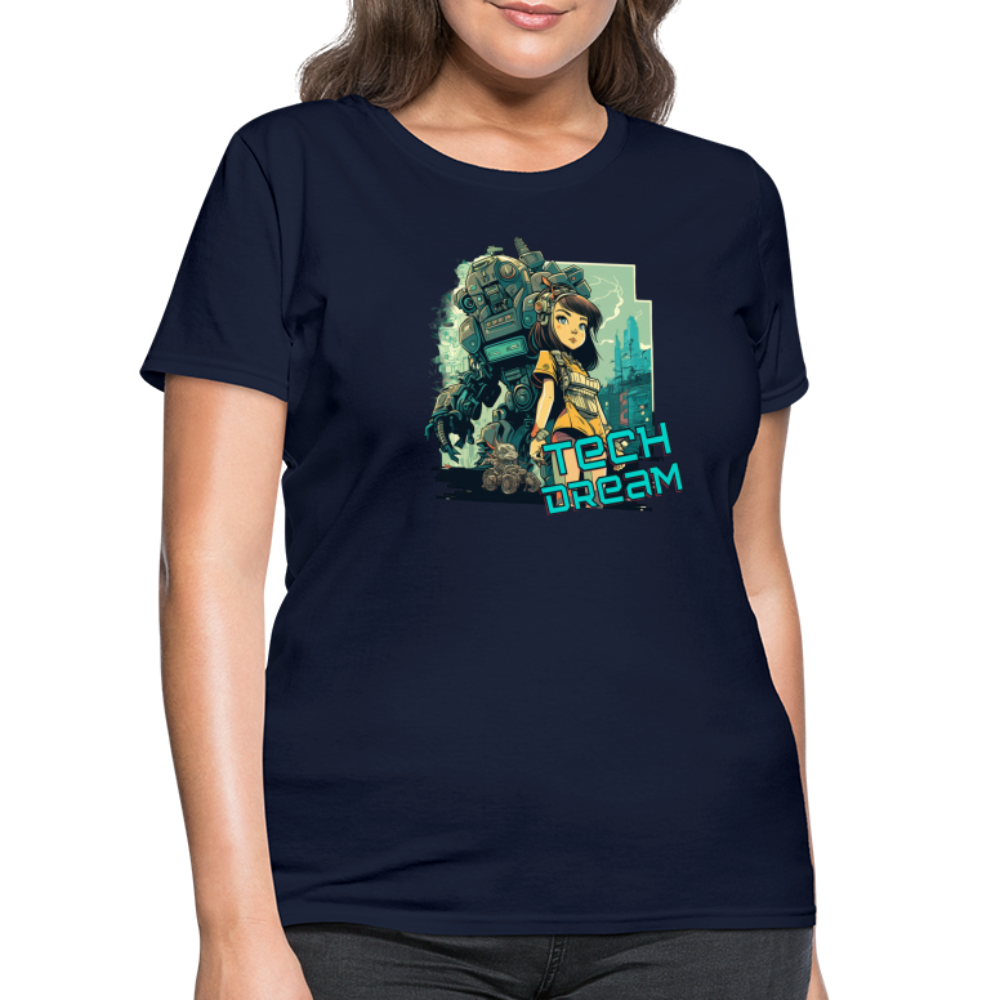 Tech Dream - Women's T-Shirt - navy