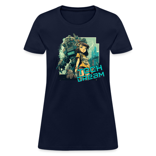 Tech Dream - Women's T-Shirt - navy