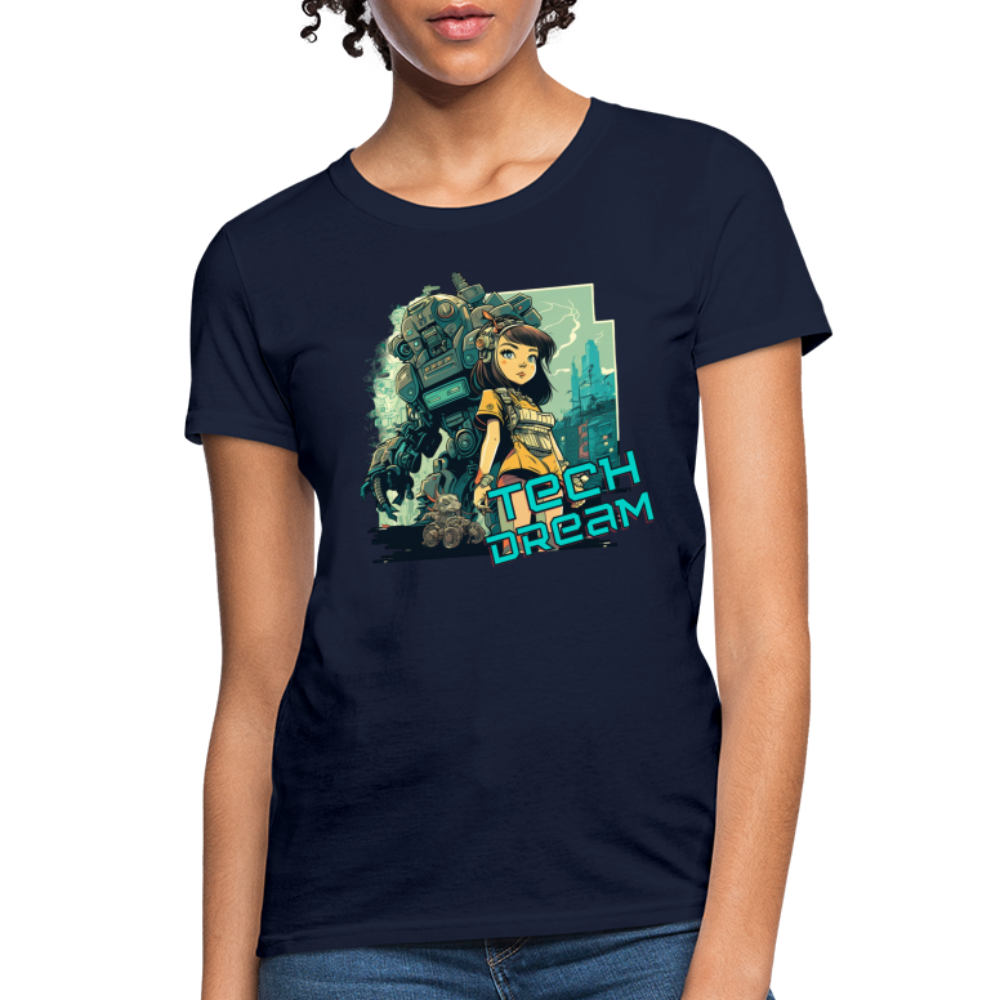 Tech Dream - Women's T-Shirt - navy