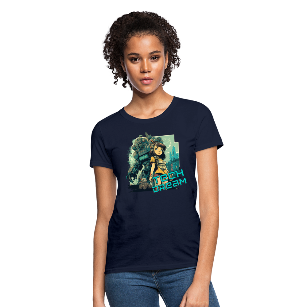 Tech Dream - Women's T-Shirt - navy