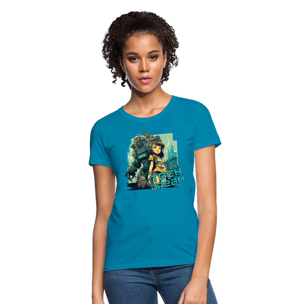 Tech Dream - Women's T-Shirt - turquoise