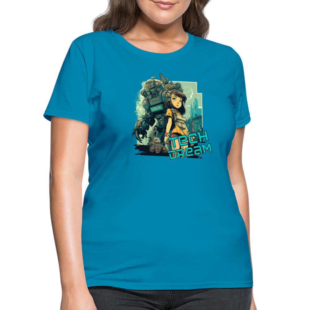 Tech Dream - Women's T-Shirt - turquoise