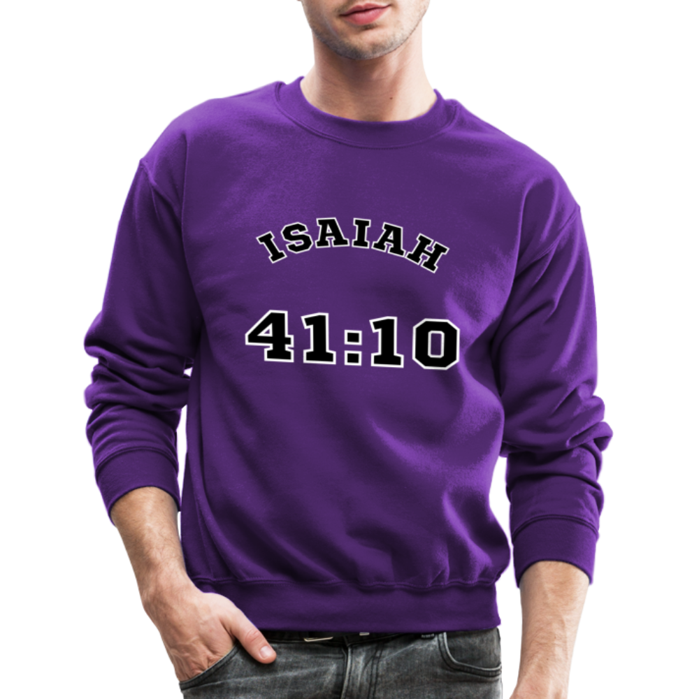 Fear Not - Crewneck Sweatshirt - purple