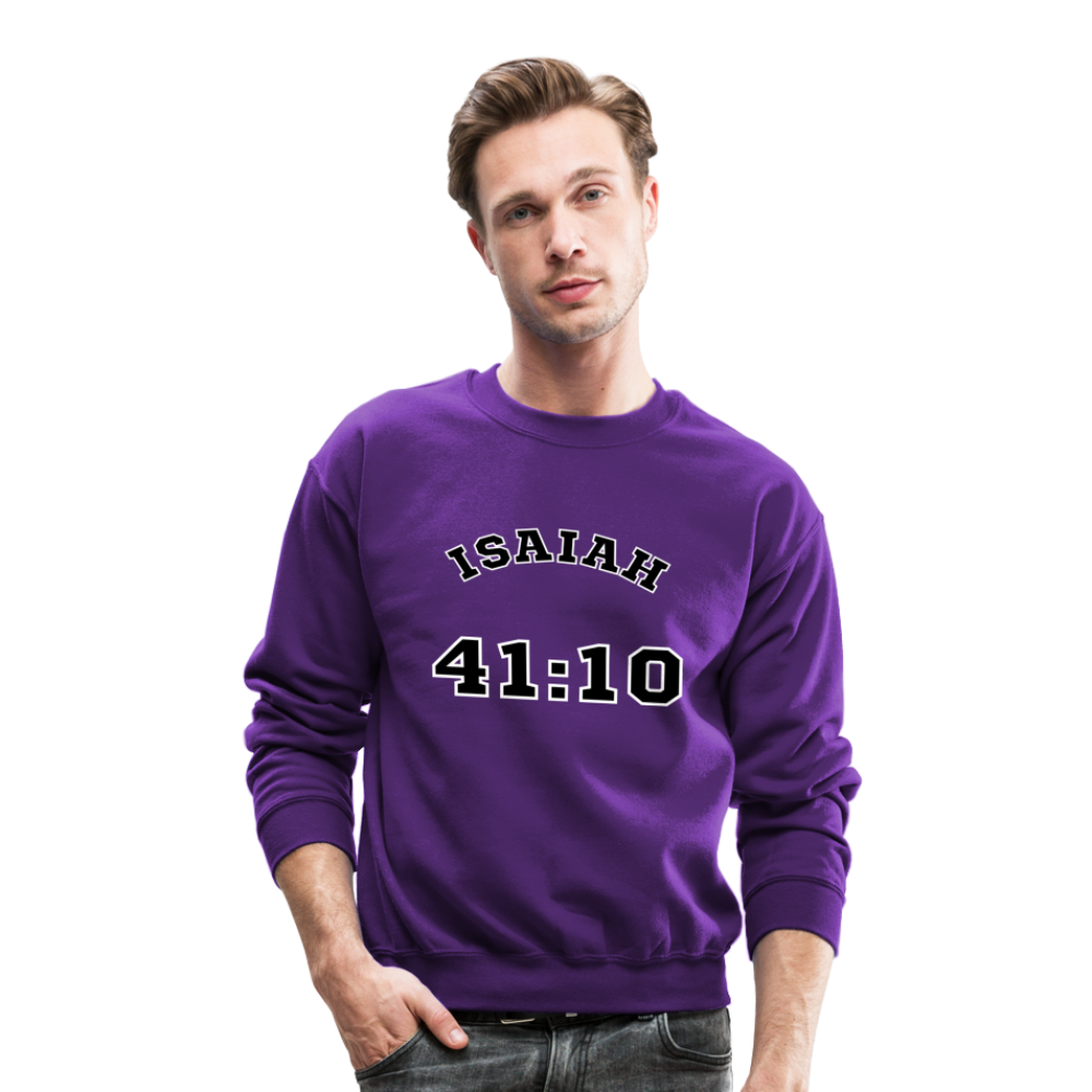 Fear Not - Crewneck Sweatshirt - purple