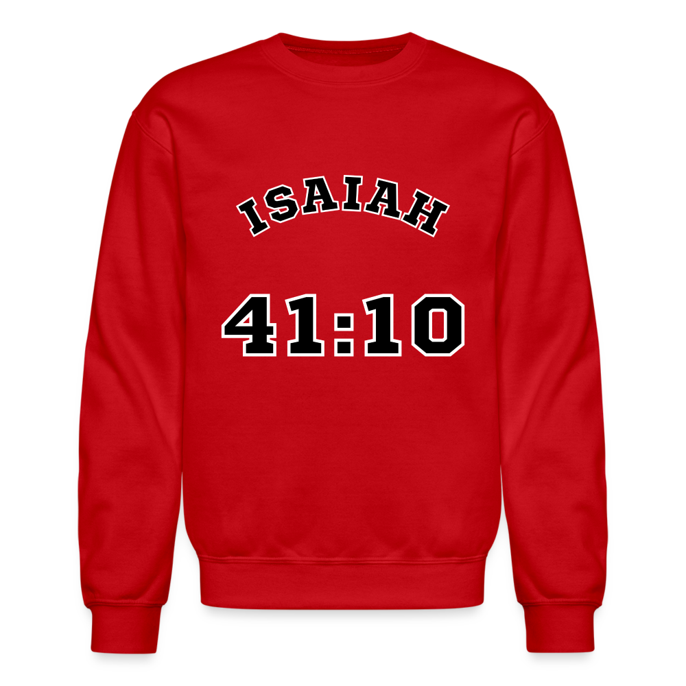 Fear Not - Crewneck Sweatshirt - red