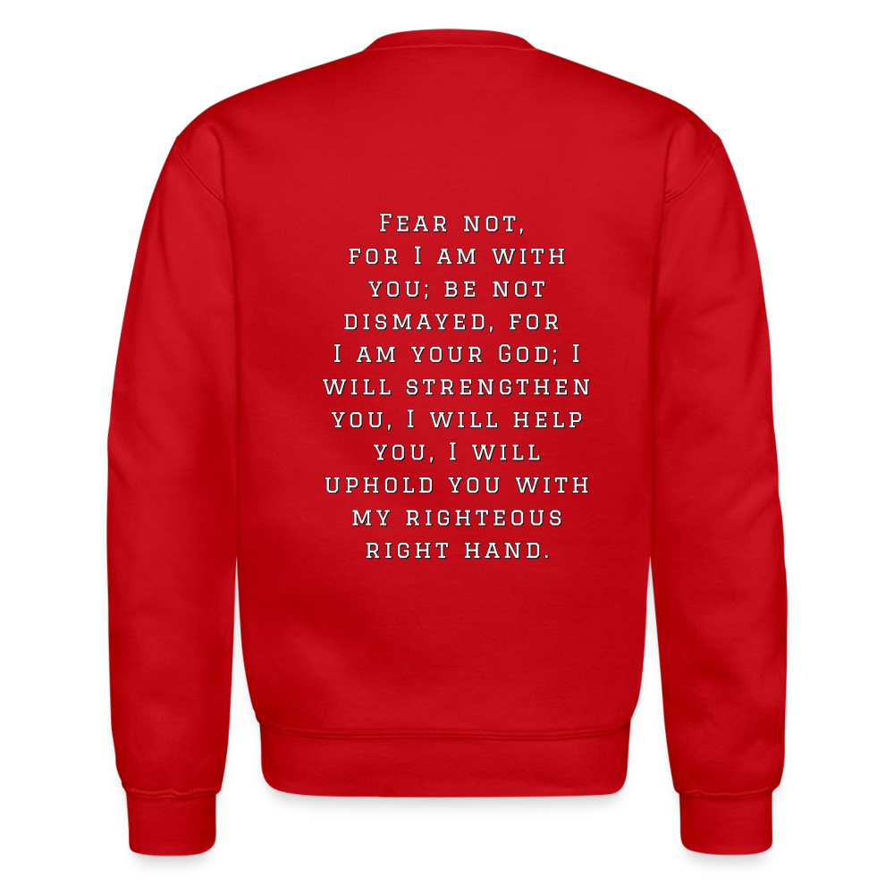 Fear Not - Crewneck Sweatshirt - red