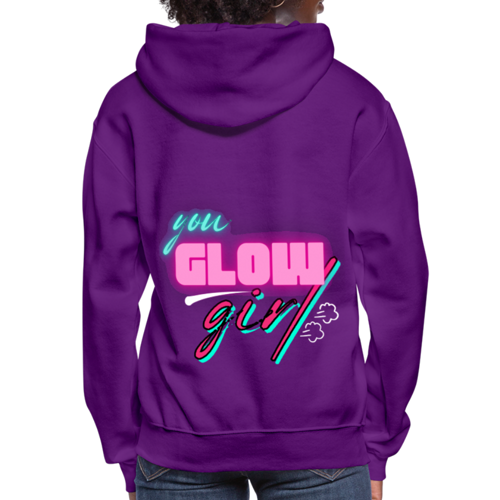 Ms. POPular's "BE BOLD" - Women's Hoodie - purple