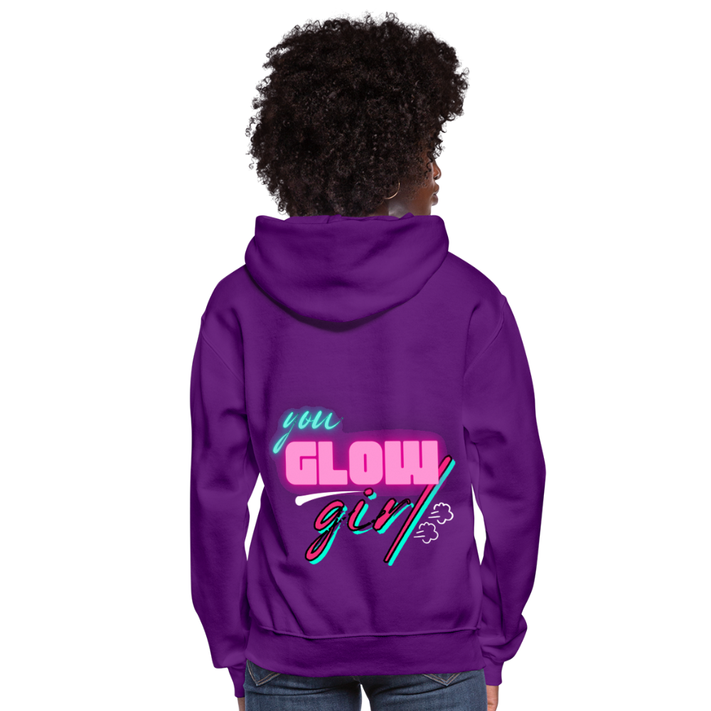 Ms. POPular's "BE BOLD" - Women's Hoodie - purple