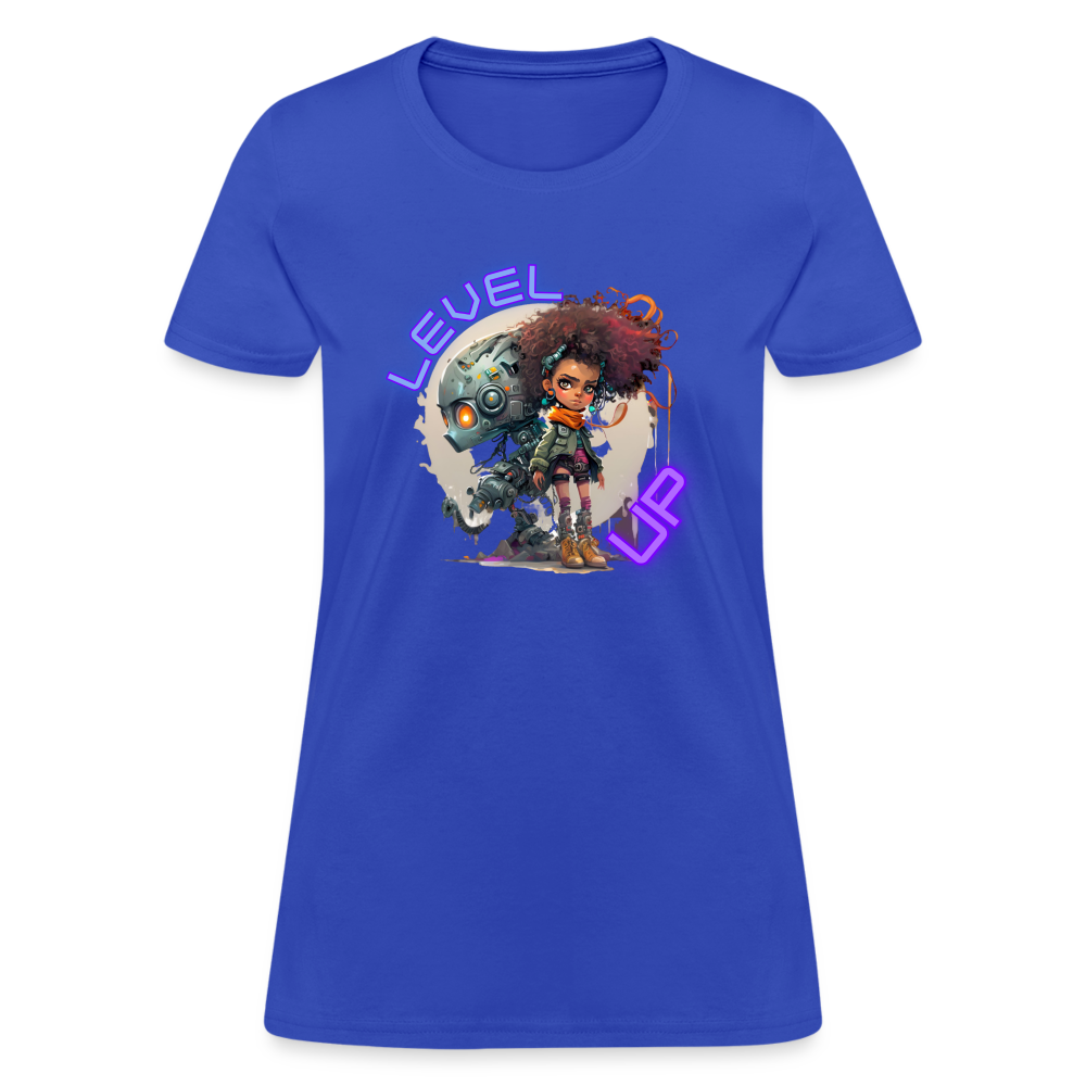 LEVEL UP - Women's T-Shirt - royal blue