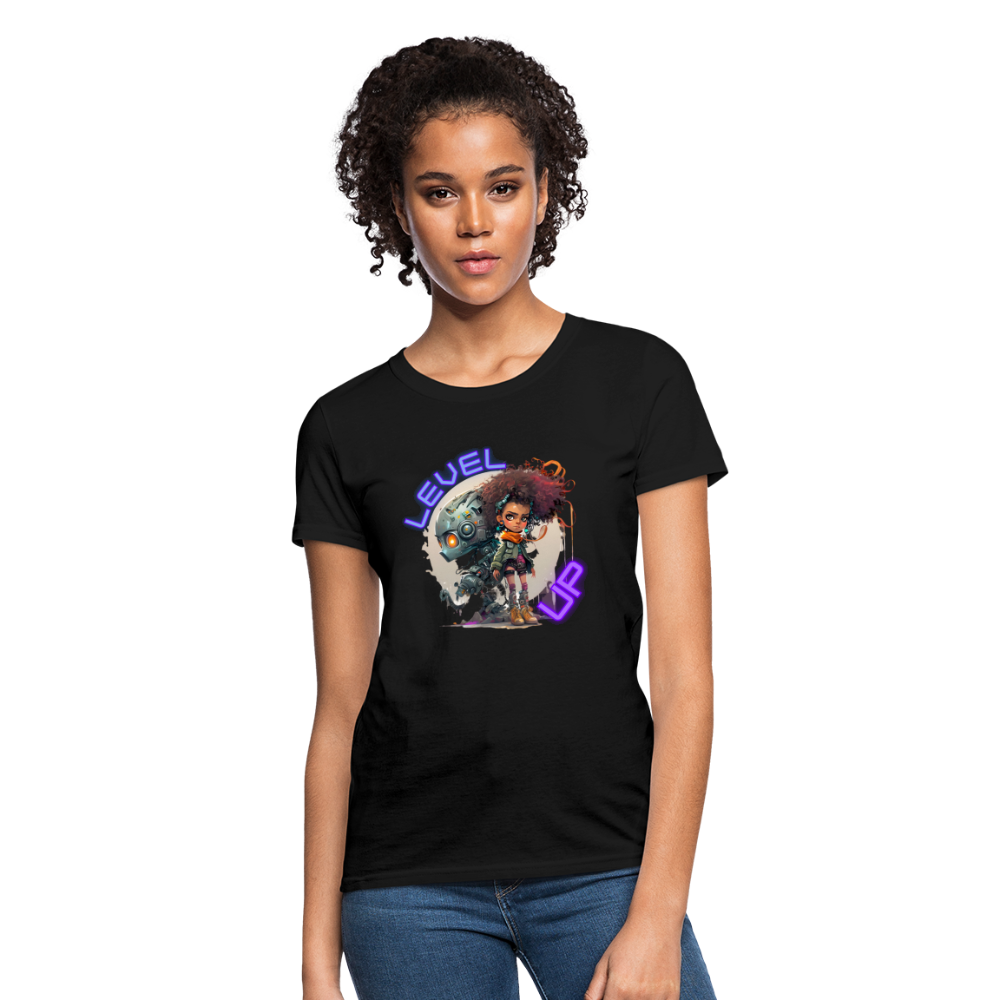 LEVEL UP - Women's T-Shirt - black