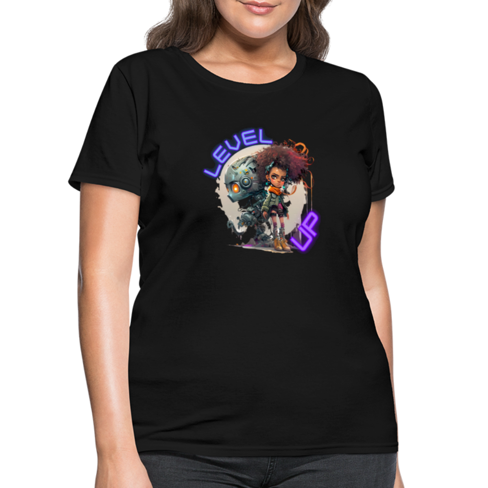 LEVEL UP - Women's T-Shirt - black