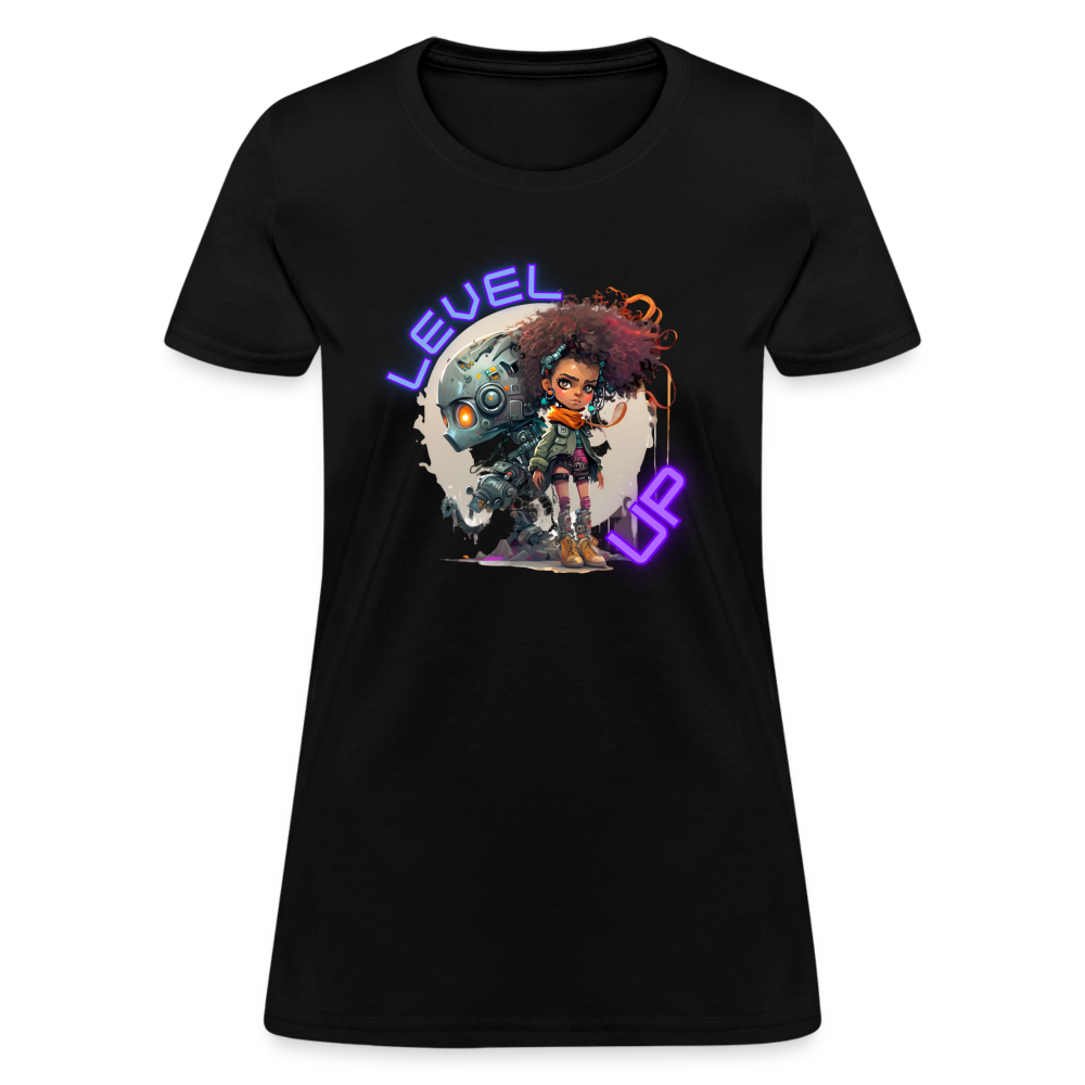 LEVEL UP - Women's T-Shirt - black