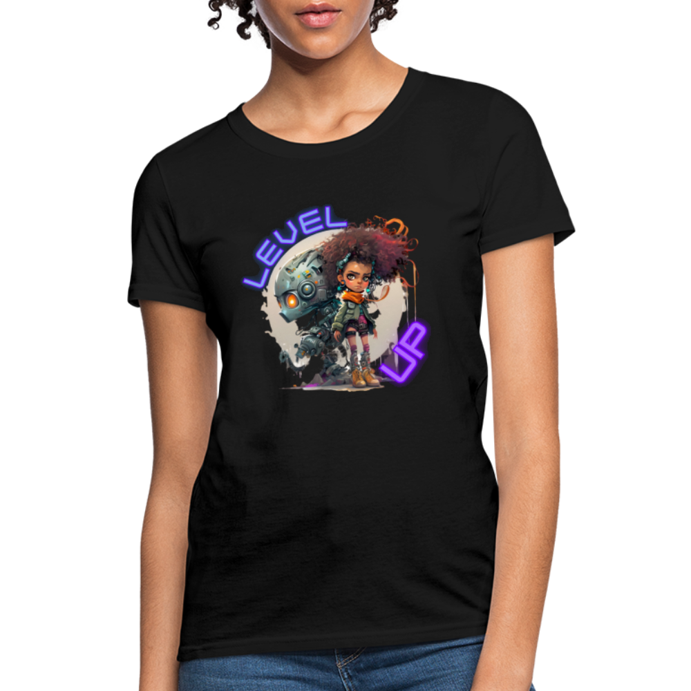 LEVEL UP - Women's T-Shirt - black