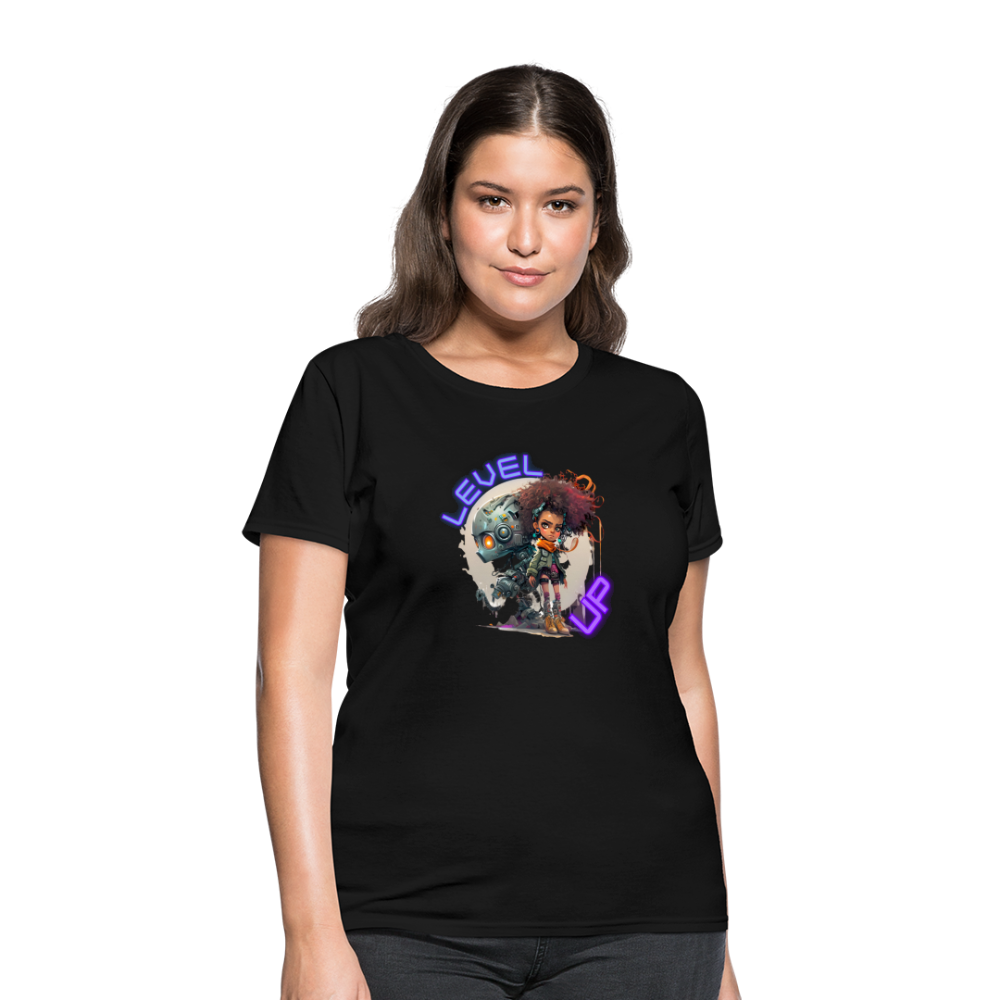 LEVEL UP - Women's T-Shirt - black