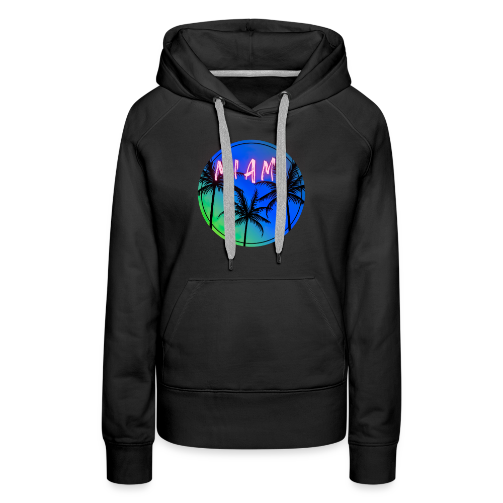 Electric MIAMI - Women’s Premium Hoodie - black