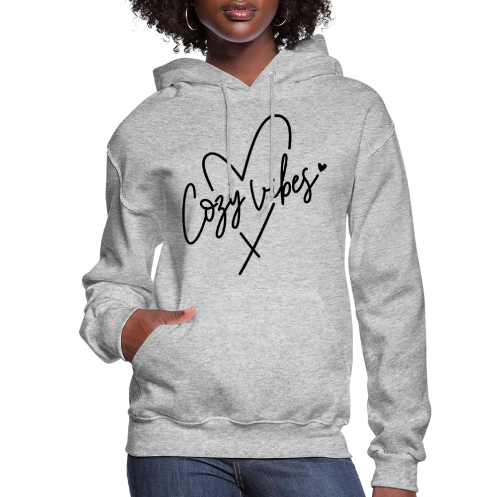 Cozy Vibes - Women's Hoodie - heather gray