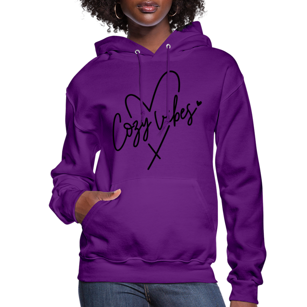 Cozy Vibes - Women's Hoodie - purple